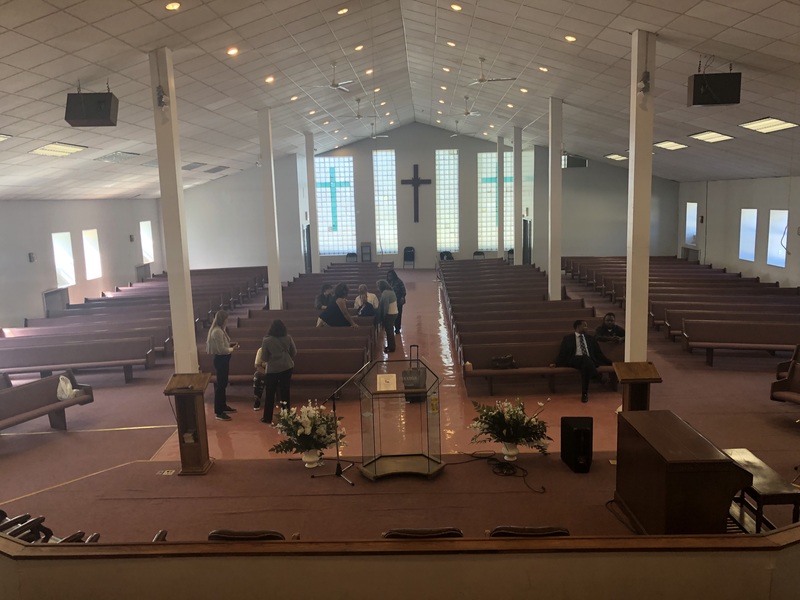View from the stage, Robert's Temple Church of God in Christ