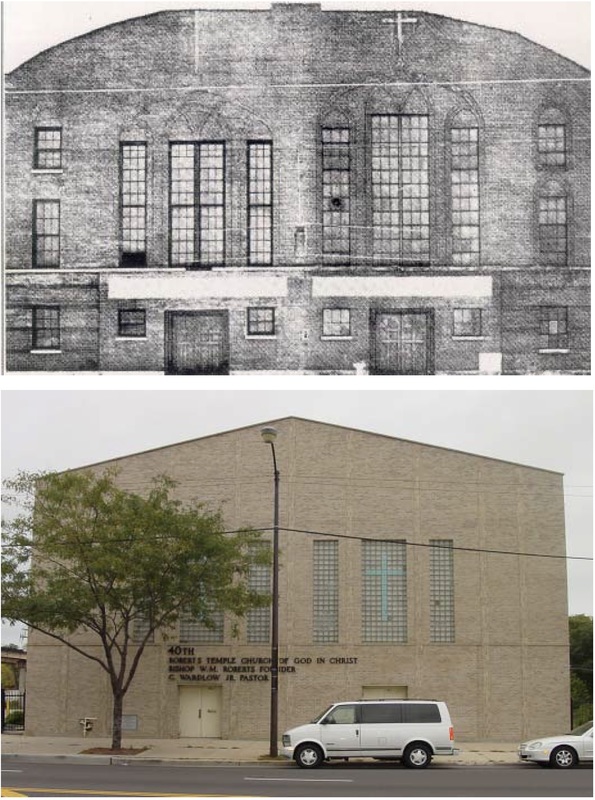 Robert's Temple Church of God in Christ, comparative view
