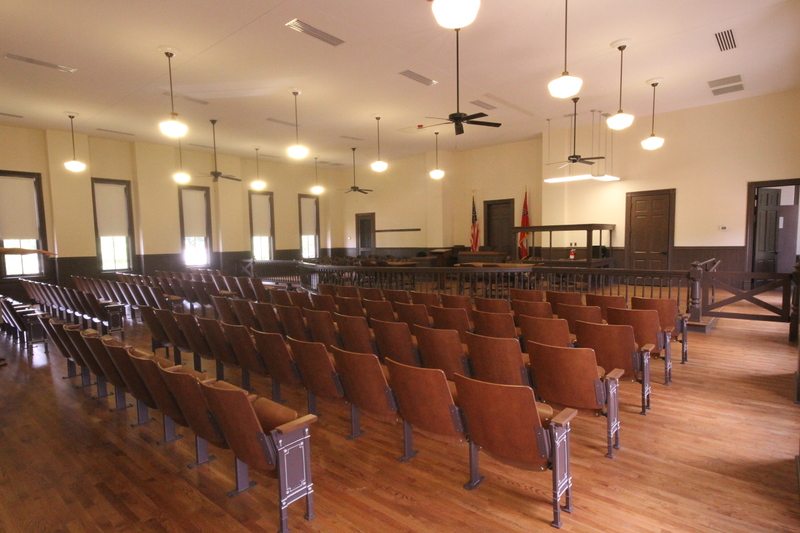 Courthouse interior after the Belinda Stewart Renovation. ~2015.